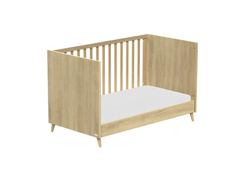 Casababy Elia Oak Βρεφικό Κρεβάτι Μετατρεπόμενο Σε Προεφηβικό