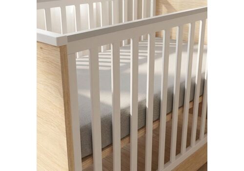 Casababy Lumi Natural βρεφικό κρεβάτι μετατρεπόμενο σε προεφηβικό