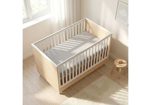 Casababy Lumi Natural βρεφικό κρεβάτι μετατρεπόμενο σε προεφηβικό