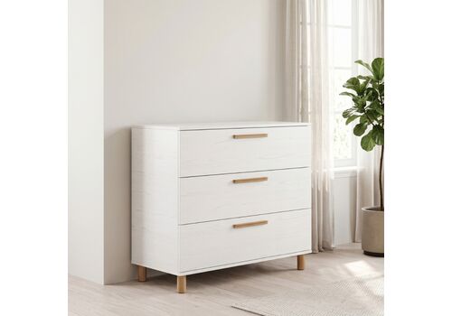 Casababy Lumi White Βρεφική Συρταριέρα