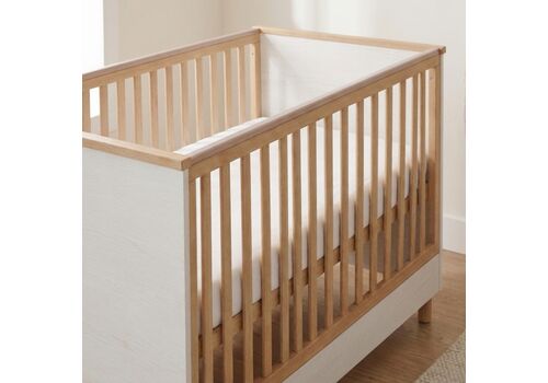 Casababy Lumi White Βρεφικό Κρεβάτι Μετατρεπόμενο Σε Προεφηβικό