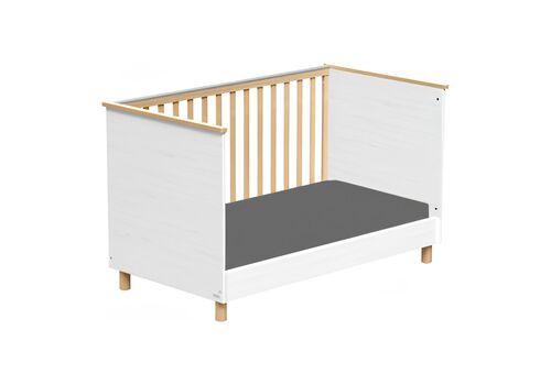 Casababy Lumi White Βρεφικό Κρεβάτι Μετατρεπόμενο Σε Προεφηβικό