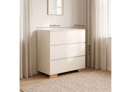 Casababy Oslo Vanilla  Βρεφική Σιφονιέρα