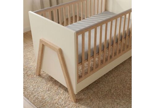 Casababy Oslo Vanilla Βρεφικό Κρεβάτι Μετατρεπόμενο Σε Προεφηβικό
