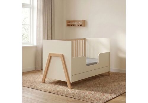 Casababy Oslo Vanilla Βρεφικό Κρεβάτι Μετατρεπόμενο Σε Προεφηβικό