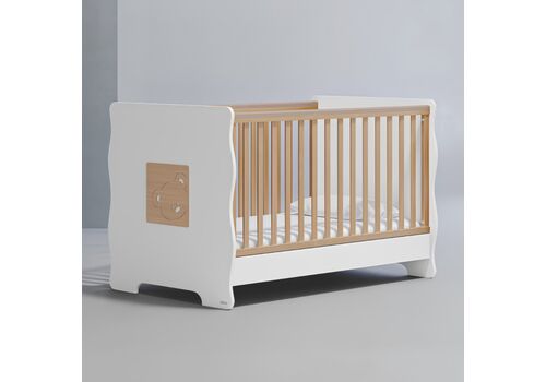 Casababy Winnie White  Βρεφικό Κρεβάτι Μετατρεπόμενο Σε Προεφηβικό
