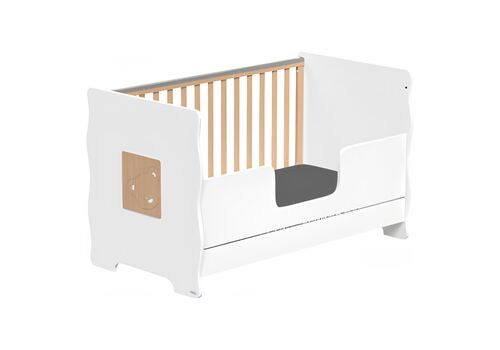 Casababy Winnie White  Βρεφικό Κρεβάτι Μετατρεπόμενο Σε Προεφηβικό