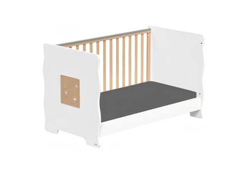 Casababy Winnie White  Βρεφικό Κρεβάτι Μετατρεπόμενο Σε Προεφηβικό