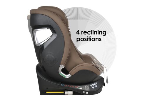 BEBE STARS ΚΑΘΙΣΜΑ ΑΥΤΟΚΙΝΗΤΟΥ AIR TOUCH I-SIZE 360° 40-150cm COFFEE