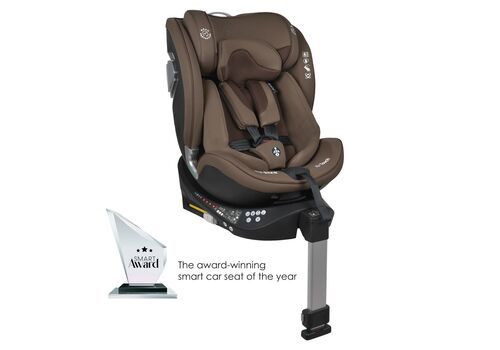 BEBE STARS ΚΑΘΙΣΜΑ ΑΥΤΟΚΙΝΗΤΟΥ AIR TOUCH I-SIZE 360° 40-150cm COFFEE