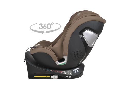 BEBE STARS ΚΑΘΙΣΜΑ ΑΥΤΟΚΙΝΗΤΟΥ AIR TOUCH I-SIZE 360° 40-150cm COFFEE