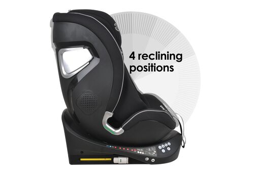 Bebe Stars ΚΑΘΙΣΜΑ ΑΥΤΟΚΙΝΗΤΟΥ AIR TOUCH I-SIZE 360° 40-150cm BLACK