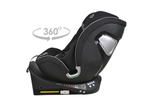 Bebe Stars ΚΑΘΙΣΜΑ ΑΥΤΟΚΙΝΗΤΟΥ AIR TOUCH I-SIZE 360° 40-150cm BLACK