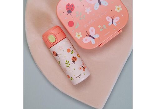 MINILAND ΠΑΙΔΙΚΟ ΑΝΟΞΕΙΔΩΤΟ ΠΑΓΟΥΡΙ STEEL JUNIOR BOTTLE BUTTERFLY 320 ml