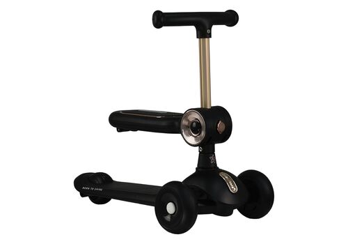 Bebe Stars ΠΑΤΙΝΙ XRIDE 3IN1 BLACK ΜΕ ΛΑΒΗ ΚΩΔ 672-188