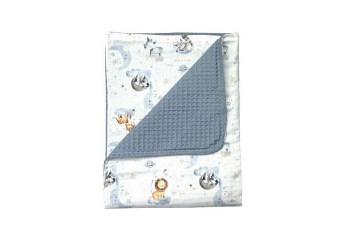 Κουβερτάκι Πικέ Blue   75cm x 100cm
