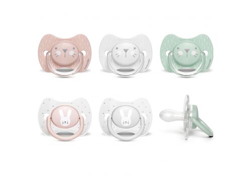 Physio Πιπίλα Σιλικόνης Suavinex Hygge 0/6Μ 1 τεμάχιο