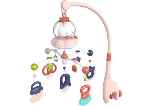 Kikka Boo Μουσικό Παιχνίδι Κούνιας All in one Pink