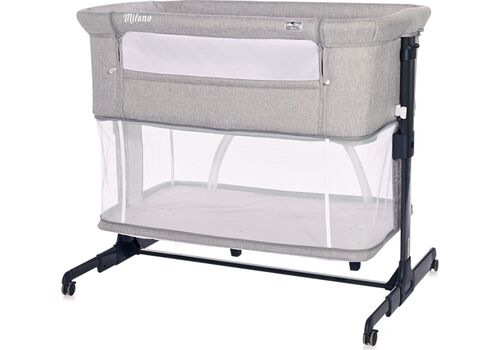 Lorelli Λίκνο μετατρεπόμενο σε Παρκοκρέβατο Milano Grey