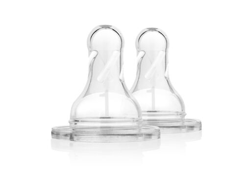 DrBrowns Bottle Nipples With Narrow Neck 0-3 Months (2 pcs.) DrBrowns Bottle Nipples With Narrow Neck 0-3 Months (2 pcs.)