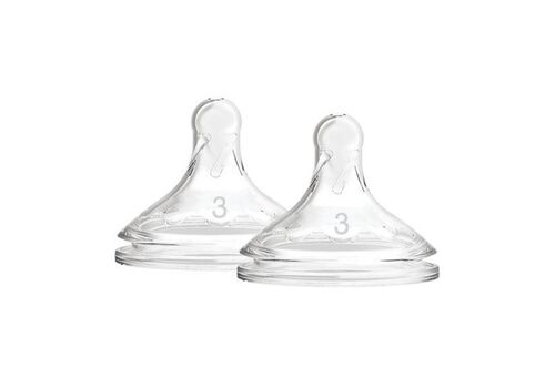 Θηλές Για Μπιμπερό Options+ Με Φαρδύ Λαιμό 2τμχ