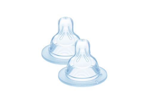 Mam Θηλή Σιλικόνης 2 Τμχ ΜΕΓΕΘΟΣ 1