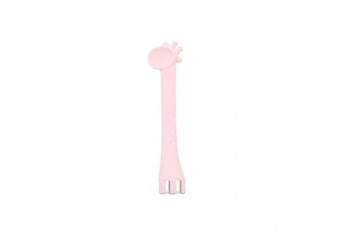 Kikkaboo Κουτάλι Σιλικόνης Giraffe Pink