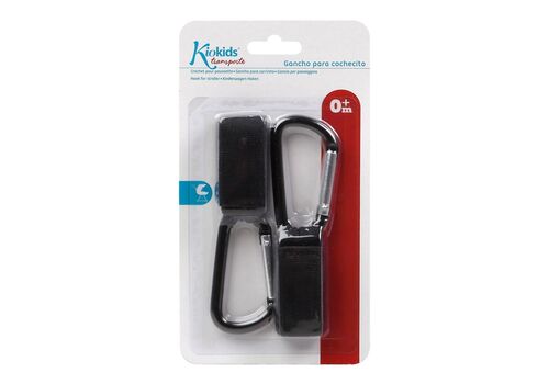 Γάντζος Καροτσίου Μεταλλικός 2 τμχ Kiokids