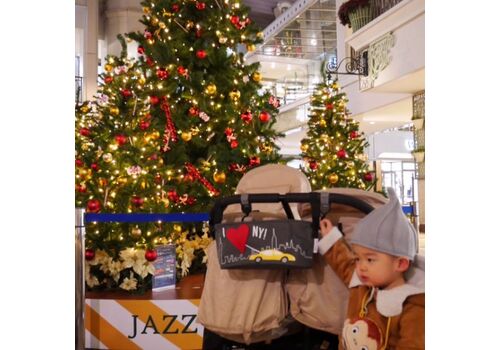 Choopie Black Stroller Organizer Choopie Black Stroller Organizer