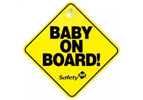 Safety 1st Baby On Board με βεντούζα