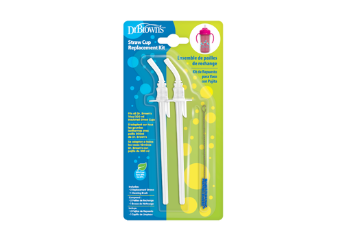 Replacement straws for Dr.Brown's cup