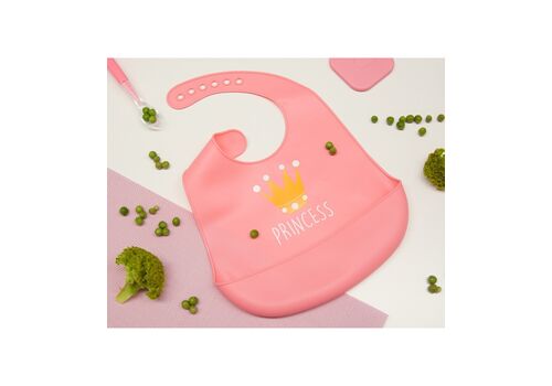 Σαλιάρα Σιλικόνης PRINCESS