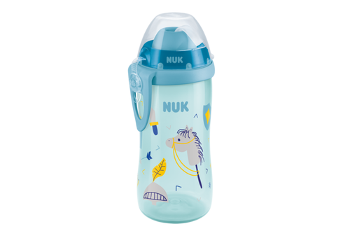 NUK Παγουράκι Flexi Cup με καλαμάκι Soft 300 ml