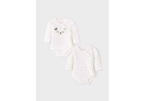 Κορμάκι Νεογέννητο κορίτσι 2τμχ Mayoral