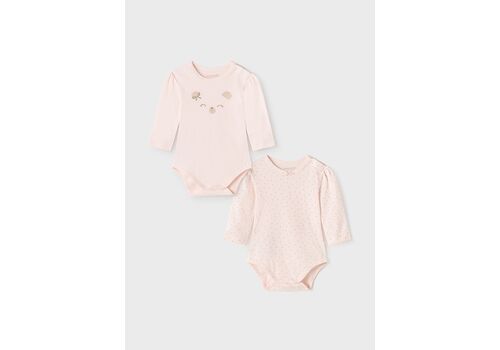 Κορμάκι Νεογέννητο κορίτσι 2τμχ Mayoral