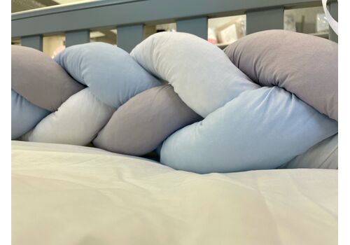 Πλεξούδα Βαμβακερή Σιελ-Γκρι