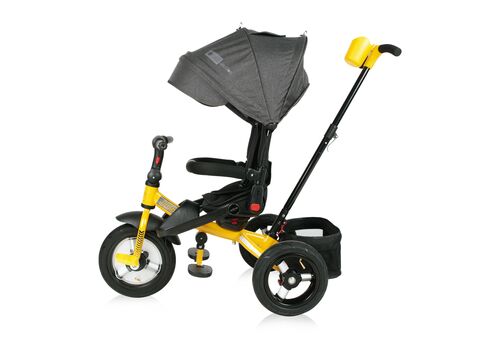 Τρίκυκλο Ποδηλατάκι Jaguar Air Wheels Black and Yellow Lorelli