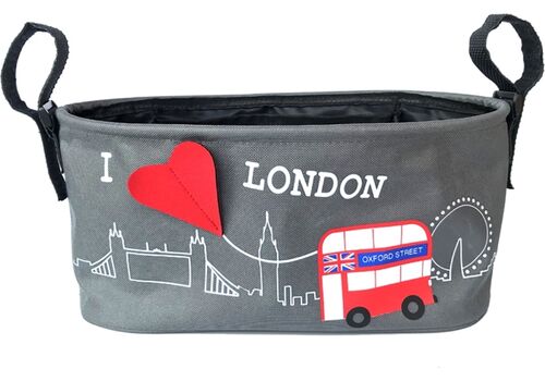 Choopie Black Stroller Organizer Choopie Black Stroller Organizer