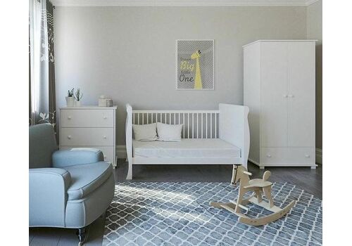 Βρεφικό Κρεβάτι AMY Μετατρεπόμενο 0-6 ΕΤΩΝ  ΔΩΡΟ ΣΤΡΩΜΑ