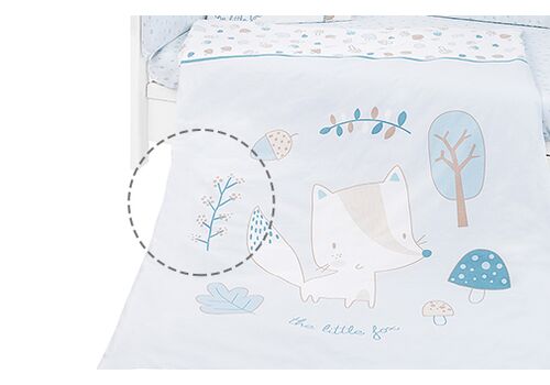 Σετ Προίκας Μωρού Για Κούνια 70/140  LITTLE FOX