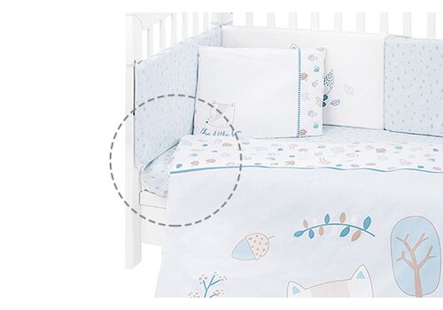 Σετ Προίκας Μωρού Για Κούνια 70/140  LITTLE FOX