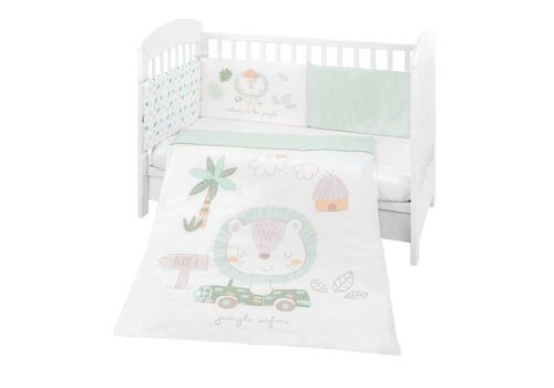 ΣΕΤ ΚΟΥΝΙΑΣ 2ΤΜΧ JUNGLE KING 70X140