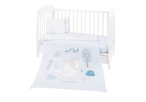 Σετ Προίκας Μωρού Για Κούνια 70/140  LITTLE FOX