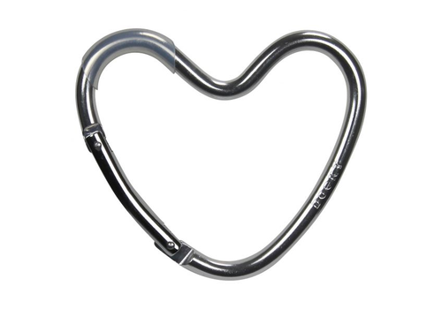 Dooky Γάντζος καροτσιού Καρδιά Silver