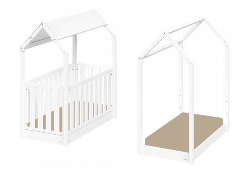 Casababy La Maison βρεφικό σετ δωματίου κρεβάτι και σιφονιέρα