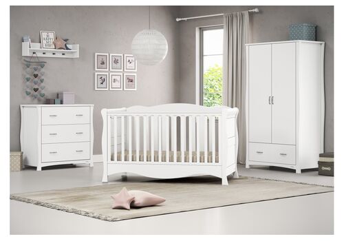 Casababy Oxford baby room set bed and dresser