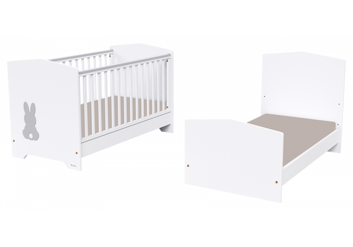 Casababy Rabbit βρεφικό σετ δωματίου κρεβάτι και σιφονιέρα