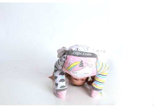 GRIP+EASY CRAWLER PANTS & SOCKS SET – ALLIE THE ALICORN