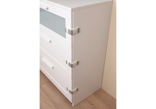 Clippasafe πλαϊνή ασφάλεια ντουλαπιών - συρταριών