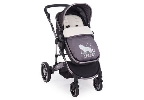 Ποδόσακος Polar Friends Bunny  Black Kikkaboo